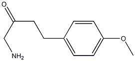 2-Butanone,1-amino-4-(4-methoxyphenyl)-(9CI) Struktur