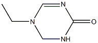 1,3,5-Triazin-2(1H)-one,5-ethyl-5,6-dihydro-(9CI) Struktur