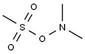 N,N-Dimethyl-O-(methylsulfonyl)hydroxylamine Struktur