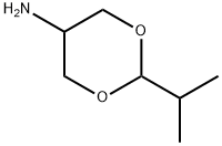 1,3-Dioxan-5-amine,2-(1-methylethyl)-(9CI) Struktur