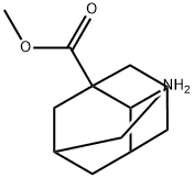 Tricyclo[3.3.1.13,7]decane-1-carboxylic acid, 2-amino-, methyl ester (9CI) Struktur