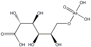 6-arsenogluconate Struktur