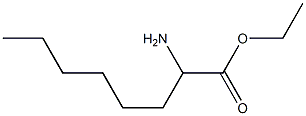 ethyl 2-aminooctanoate Struktur