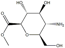 D-glycero-D-gulo-Heptonic acid, 5-amino-2,6-anhydro-5-deoxy-, methyl ester (9CI) Struktur