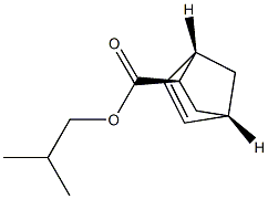 Bicyclo[2.2.1]hept-5-ene-2-carboxylic acid, 2-methylpropyl ester, (1R,2S,4R)-rel- (9CI) Struktur