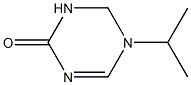 1,3,5-Triazin-2(1H)-one,5,6-dihydro-5-(1-methylethyl)-(9CI) Struktur