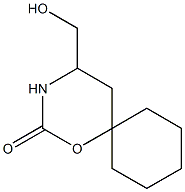 1-Oxa-3-azaspiro[5.5]undecan-2-one,4-(hydroxymethyl)-(9CI) Struktur