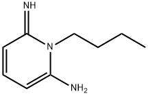 2-Pyridinamine,1-butyl-1,6-dihydro-6-imino-(9CI) Struktur