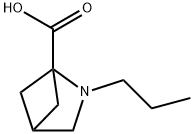 2-Azabicyclo[2.1.1]hexane-1-carboxylicacid,2-propyl-(9CI) Struktur