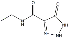 1H-1,2,3-Triazole-4-carboxamide,N-ethyl-5-hydroxy-(9CI) Struktur