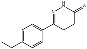 3(2H)-Pyridazinethione,6-(4-ethylphenyl)-4,5-dihydro-(9CI) Struktur