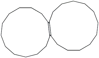 1,2,3,4,5,6,7,8,9,10,11,12,13,14,15,16,17,18,19,20,21,22-Docosahydrotridecalene Struktur