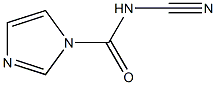 1H-Imidazole-1-carboxamide,N-cyano-(9CI) Struktur