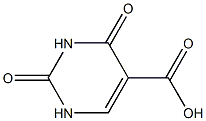 5-Pyrimidinecarboxylic acid, 1,2,3,4-tetrahydro-2,4-dioxo-, radical ion(1+) (9CI) Struktur