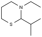 2H-1,3-Thiazine,3-ethyltetrahydro-2-(1-methylethyl)-(9CI) Struktur