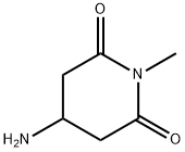 2,6-Piperidinedione,4-amino-1-methyl-(9CI) Struktur