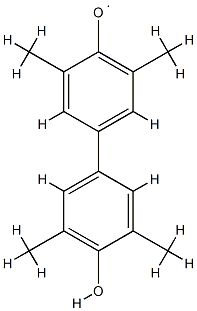 [1,1-Biphenyl]-4-yloxy,4-hydroxy-3,3,5,5-tetramethyl-(9CI) Struktur