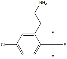 2-(5-chloro-2-(trifluoromethyl)phenyl)ethanamine Struktur