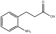 3-(2-Amino-phenyl)-propionic acid Struktur