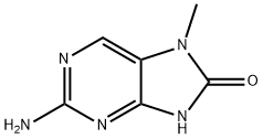 8H-Purin-8-one,2-amino-7,9-dihydro-7-methyl-(9CI) Struktur