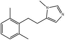 1H-Imidazole,5-[2-(2,6-dimethylphenyl)ethyl]-1-methyl-(9CI) Struktur