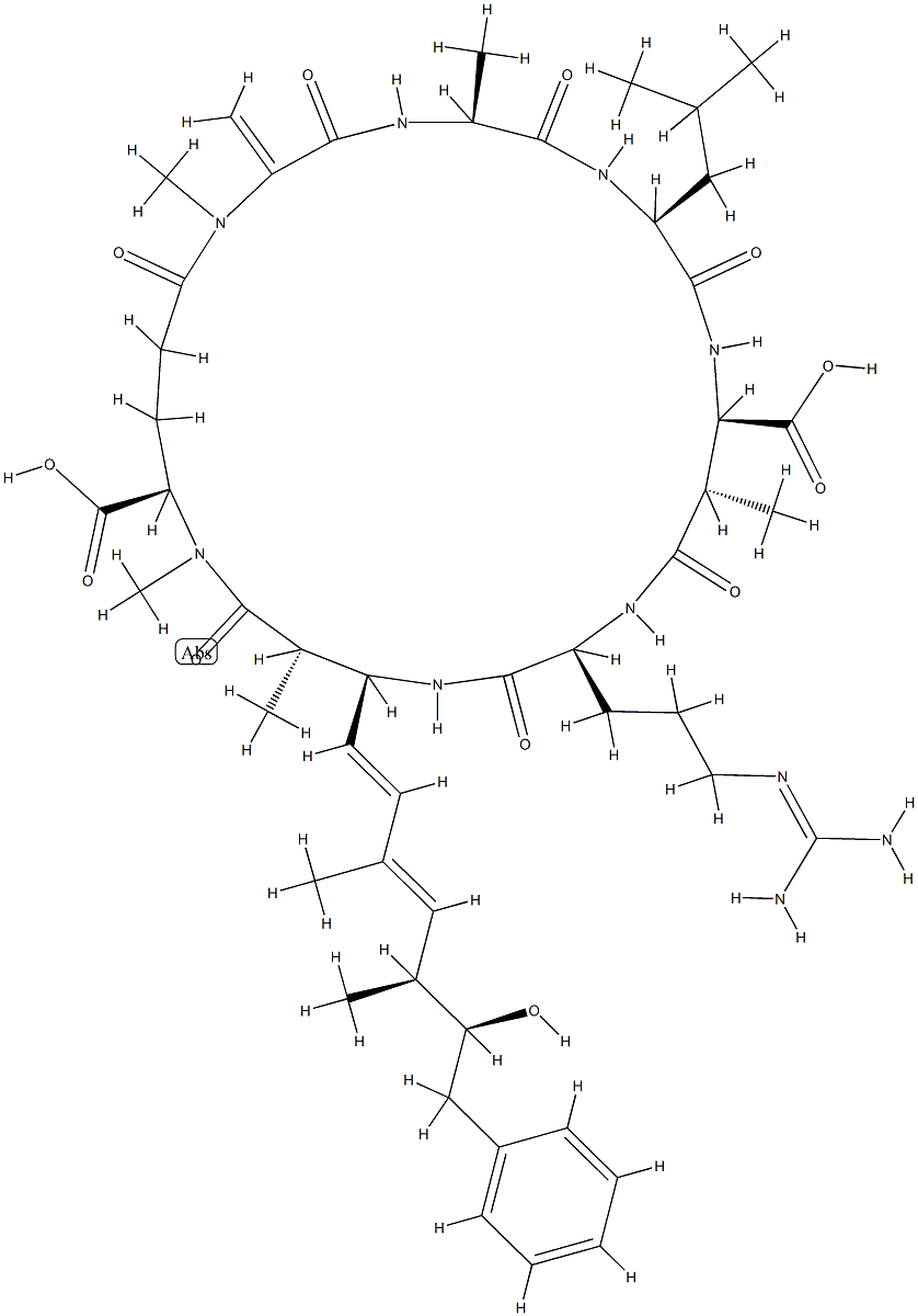 microcystin Struktur