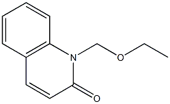 2(1H)-Quinolinone,1-(ethoxymethyl)-(9CI) Struktur