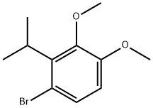 1-broMo-2-isopropyl-3,4-diMethoxybenzene Struktur