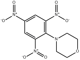 4-(2,4,6-Trinitrophenyl)morpholine Struktur