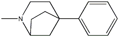 2-Azabicyclo[3.2.1]octane,2-methyl-5-phenyl-(9CI) Struktur