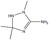 1H-1,2,4-Triazol-3-amine,2,5-dihydro-2,5,5-trimethyl-(9CI) Struktur