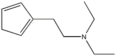 1,4-Cyclopentadiene-1-ethanamine,N,N-diethyl-(9CI) Struktur