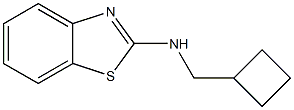 2-Benzothiazolamine,N-(cyclobutylmethyl)-(9CI) Struktur