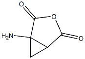 3-Oxabicyclo[3.1.0]hexane-2,4-dione,1-amino-(9CI) Struktur