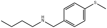 butyl({[4-(methylsulfanyl)phenyl]methyl})amine Struktur