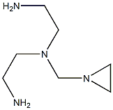 1,2-Ethanediamine,N-(2-aminoethyl)-N-(1-aziridinylmethyl)-(9CI) Struktur