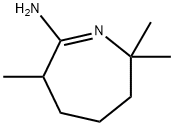 2H-Azepin-7-amine,3,4,5,6-tetrahydro-2,2,6-trimethyl-(9CI) Struktur