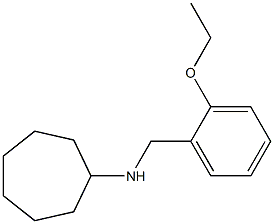 N-[(2-ethoxyphenyl)methyl]cycloheptanamine Struktur