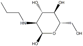 alpha-L-Glucopyranose, 2-deoxy-2-(propylamino)- (9CI) Struktur