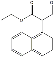 α-Formyl-1-naphthaleneacetic acid ethyl ester Struktur