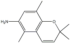 2H-1-Benzopyran-6-amine,2,2,5,8-tetramethyl-(9CI) Struktur