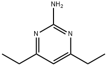 2-Pyrimidinamine,4,6-diethyl-(9CI) Struktur