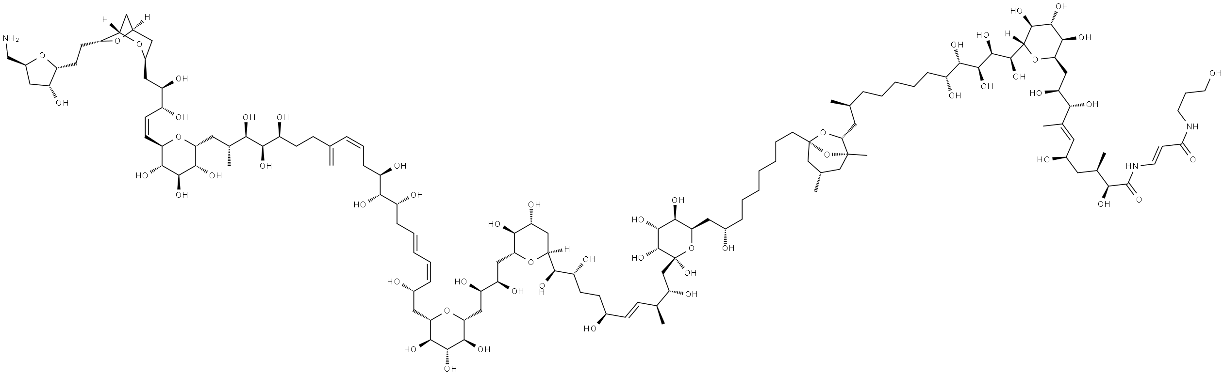 PALYTOXIN Struktur