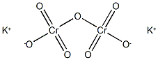 Potassium dichromate(VI) Struktur