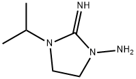 1-Imidazolidinamine,2-imino-3-(1-methylethyl)-(9CI) Struktur