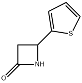 2-Azetidinone,4-(2-thienyl)-(9CI) Struktur