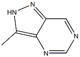 1H-Pyrazolo[4,3-d]pyrimidine, 3-methyl- (6CI,9CI) Struktur