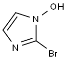 1H-Imidazole,2-bromo-1-hydroxy-(9CI) Struktur