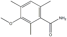 beta-Isodurylamide, 3-methoxy- (4CI) Struktur