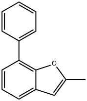 Benzofuran,2-methyl-7-phenyl-(9CI) Struktur